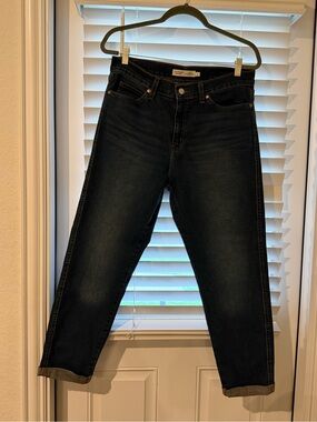 Levi's Dark Blue Boyfriend Jeans